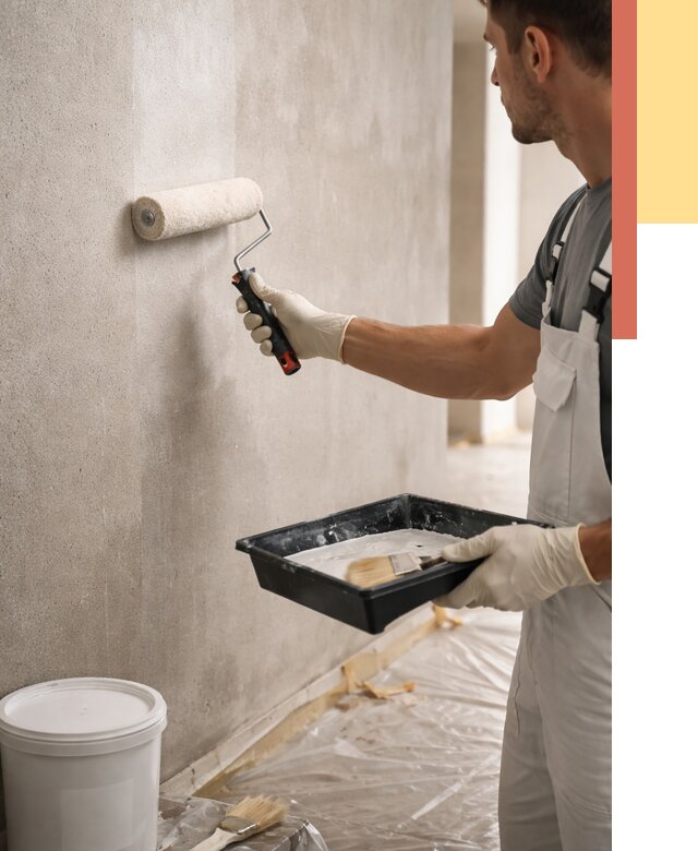 Грунтовка стен в Батайске от 2227 руб. м2 — быстро, недорого, с материалом | ОТДЕЛОЧНИК-Бтс