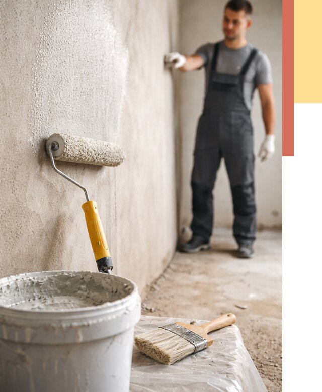 Нанесение бетоноконтакта на стены в Батайске от 4251 руб. быстро и недорого | ОТДЕЛОЧНИК-Бтс