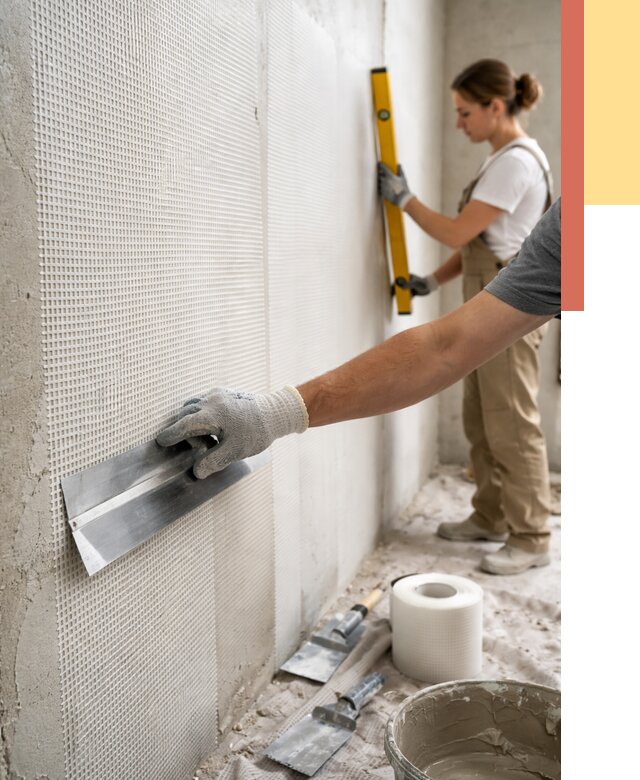 Армирование стен стеклосеткой в Батайске от 3239 руб. под ключ | ОТДЕЛОЧНИК-Бтс