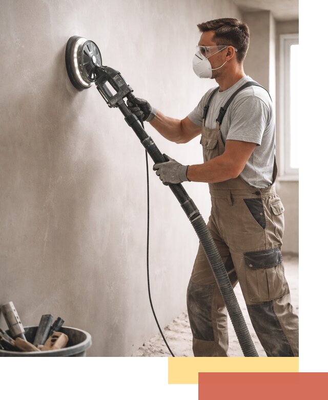 Профессиональная шлифовка стен в Батайске быстро и качественно