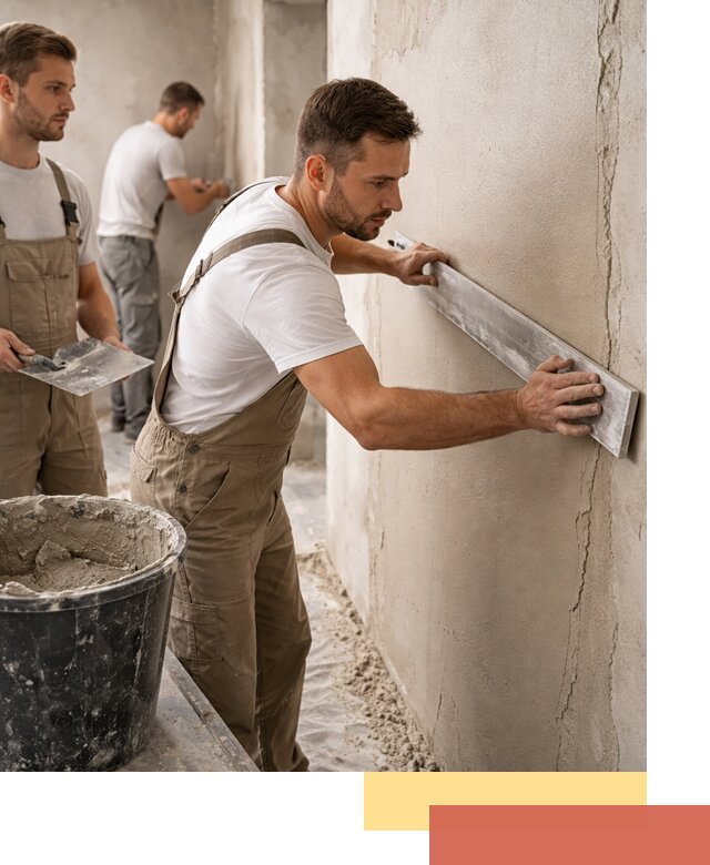 Штукатурка стен без маяков в Батайске быстро и качественно