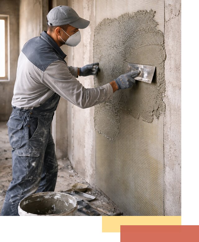 Штукатурка стен по сетке в Батайске под ключ качественно и быстро