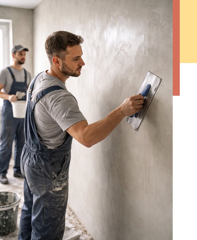 Глянцевание штукатурки стен в Батайске от 7591 руб. — услуги и затирка | ОТДЕЛОЧНИК-Бтс