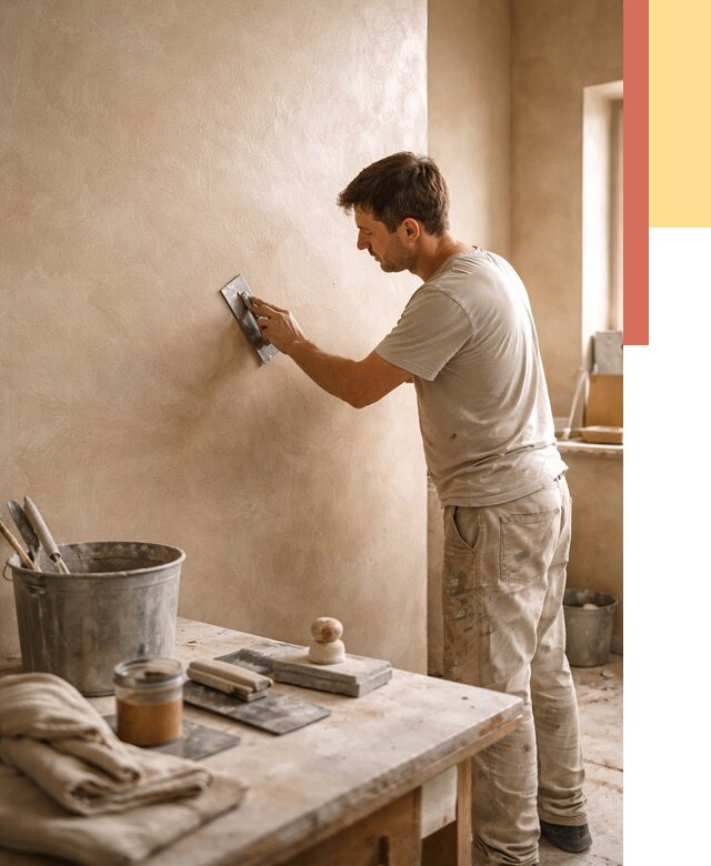 Марокканская штукатурка таделакт в Батайске под ключ от 4251 руб. | ОТДЕЛОЧНИК-Бтс