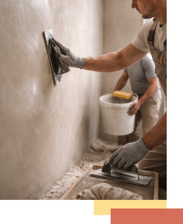 Нанесение марокканской штукатурки таделакт в Батайске
