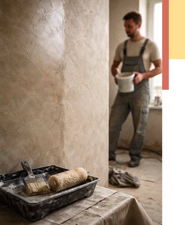 Нанесение воска на штукатурку в Батайске от 3542 руб. | Услуги ОТДЕЛОЧНИК-Бтс