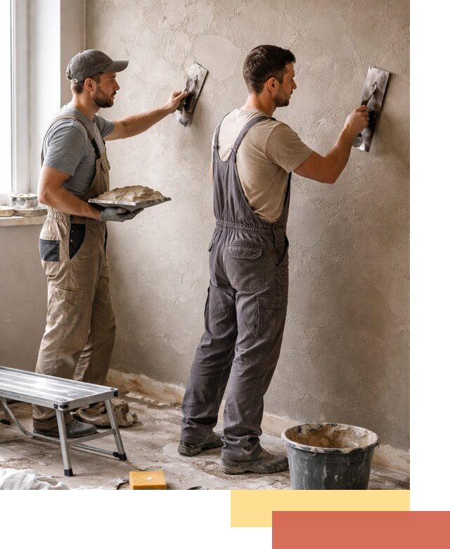 Ремонт декоративной штукатурки и восстановление фактуры в Батайске