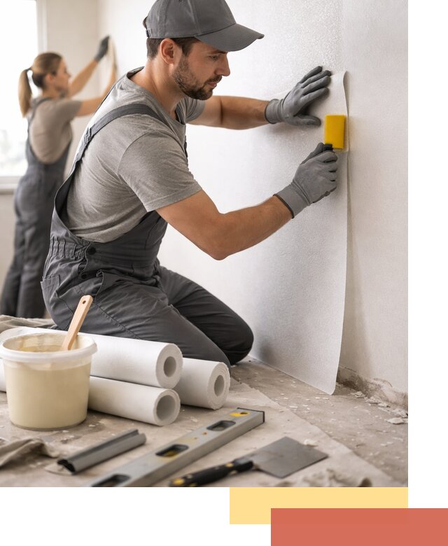 Поклейка стеклообоев профессионально в Батайске