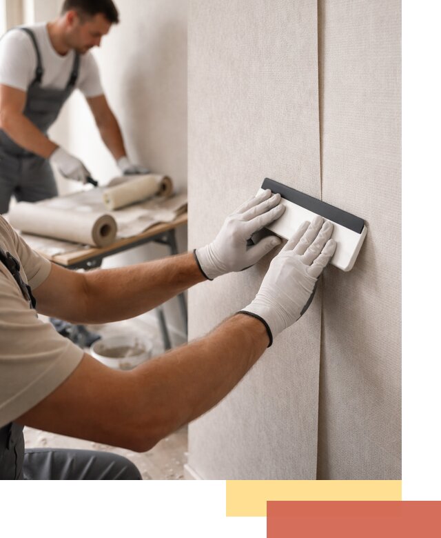 Поклейка обоев под покраску в Батайске профессионально и быстро