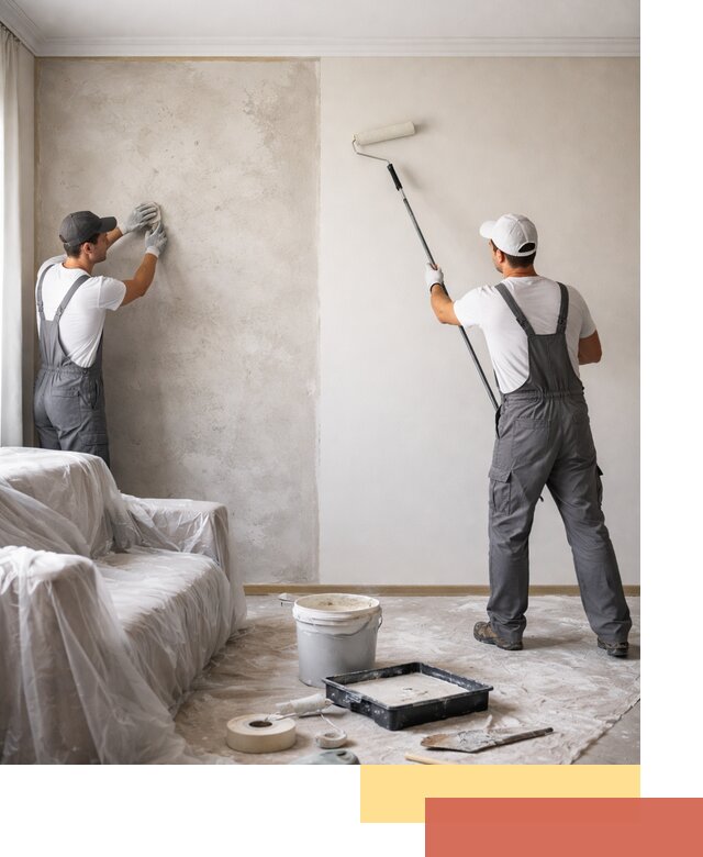 Покраска стен антивандальной краской в Батайске