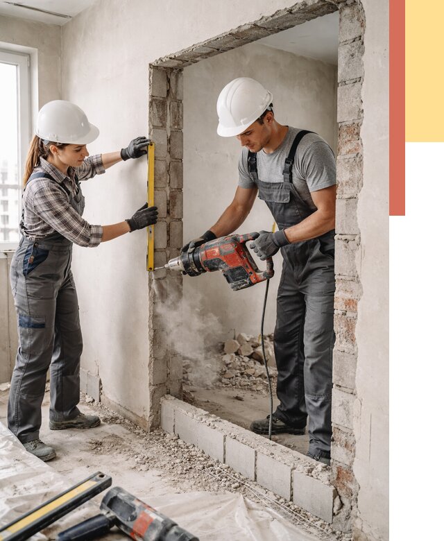 Создание проемов в стенах в Батайске от 6579 руб. — алмазная резка и расширение | ОТДЕЛОЧНИК-Бтс