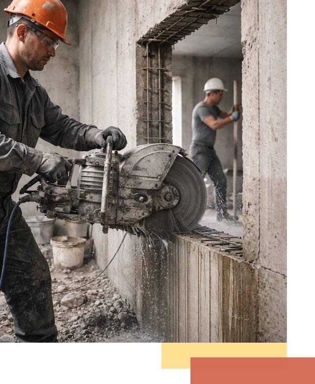 Алмазная резка проемов в Батайске быстро и точно