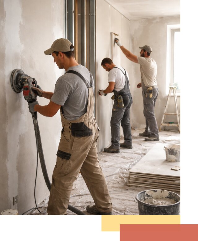 Профессиональная отделка стен в Батайске качественно и в срок