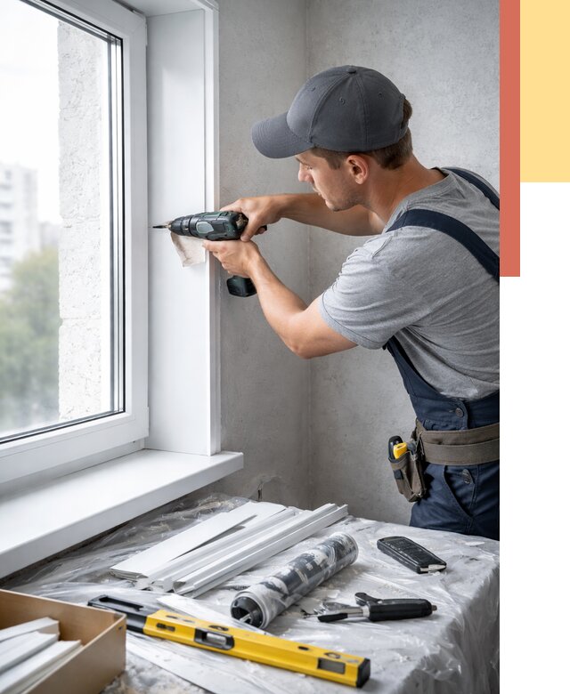 Установка пластиковых откосов в Батайске от 2277 руб. | ОТДЕЛОЧНИК-Бтс монтаж, быстро и недорого