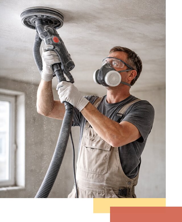 Шлифовка потолка в Батайске — качественная подготовка под отделку