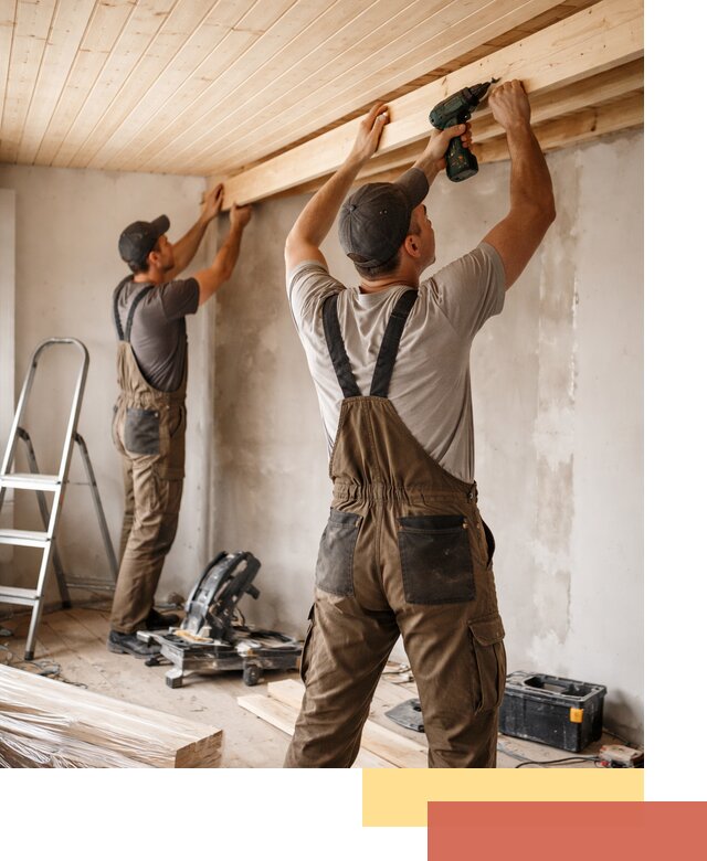 Монтаж потолка из вагонки в Батайске профессионально и аккуратно