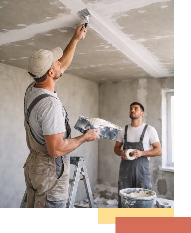 Обработка швов потолка ГКЛ в Батайске: качественная заделка и шпатлевка